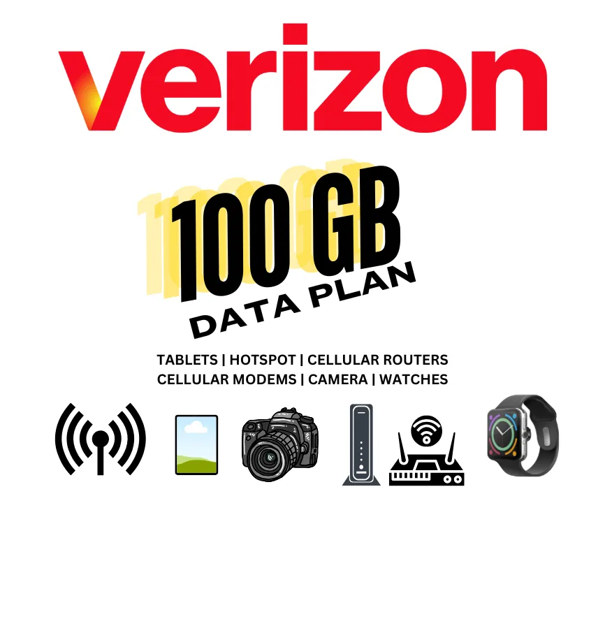 5G Hotspot -  100gig data