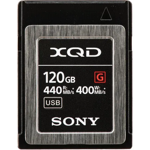 Sony 120GB XQD G Series Memory Card