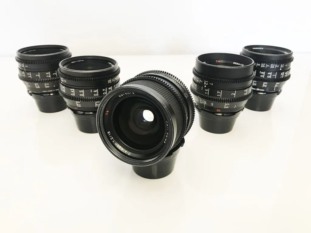 Zeiss Super Speeds MKII PL- Mount (5 lens set)