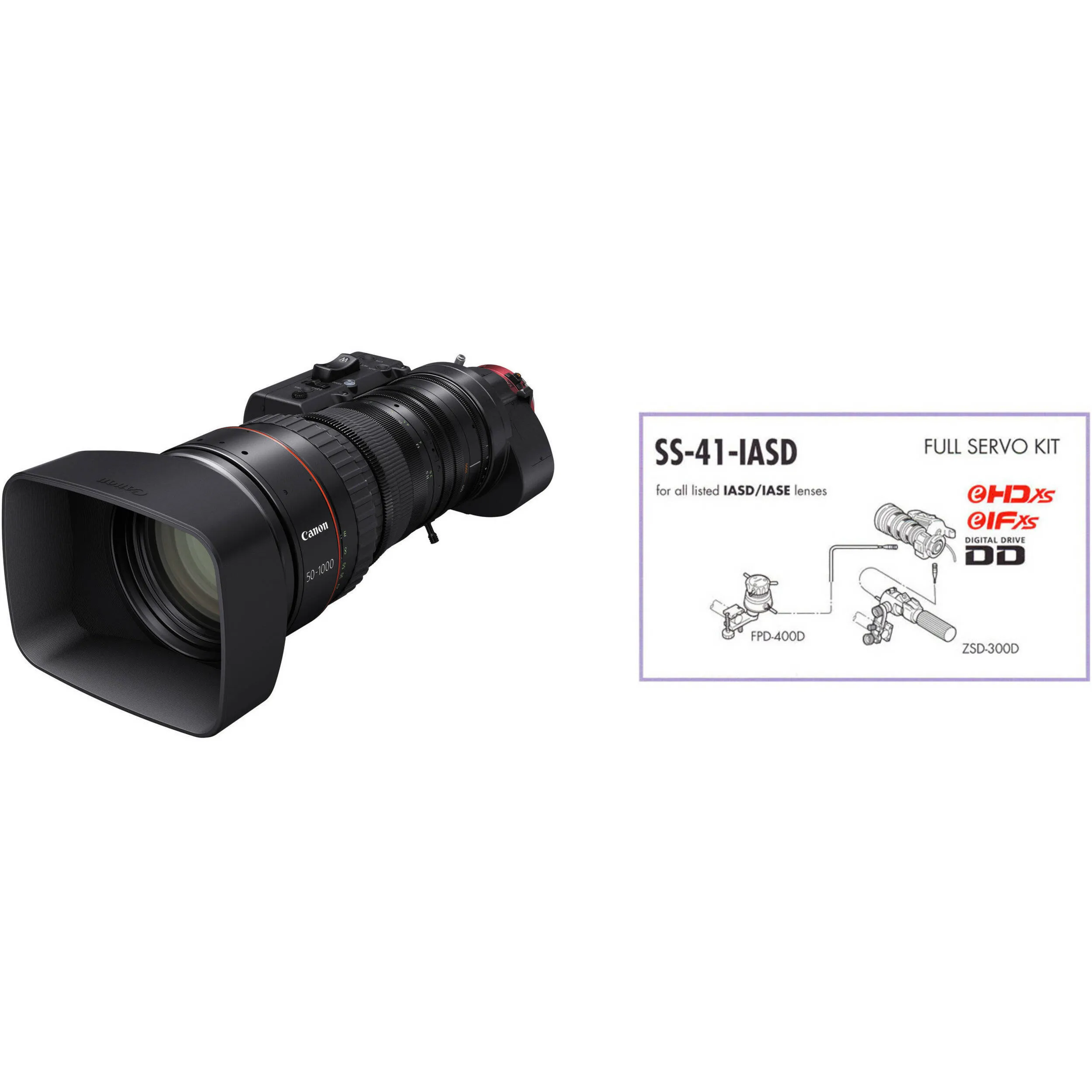 Canon 50-1000mm CINE-SERVO T5.0-8.9