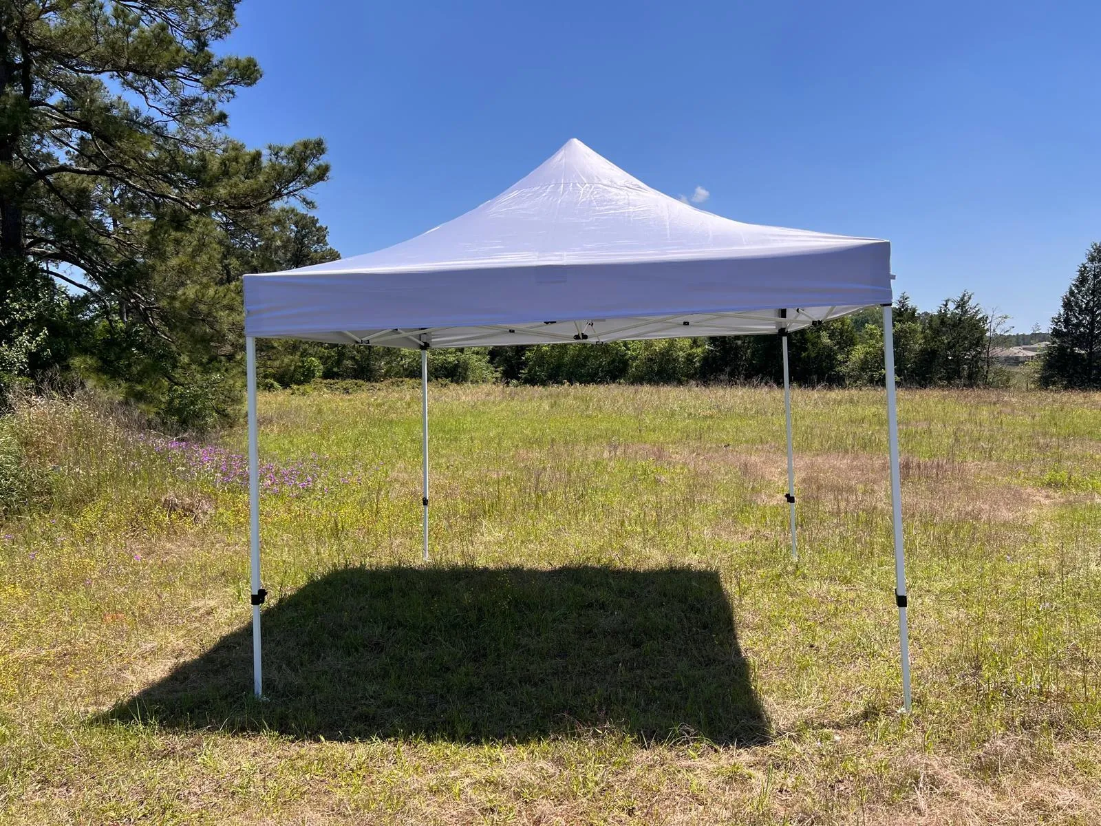 10' x 10' White 300D Pop-up Tent
