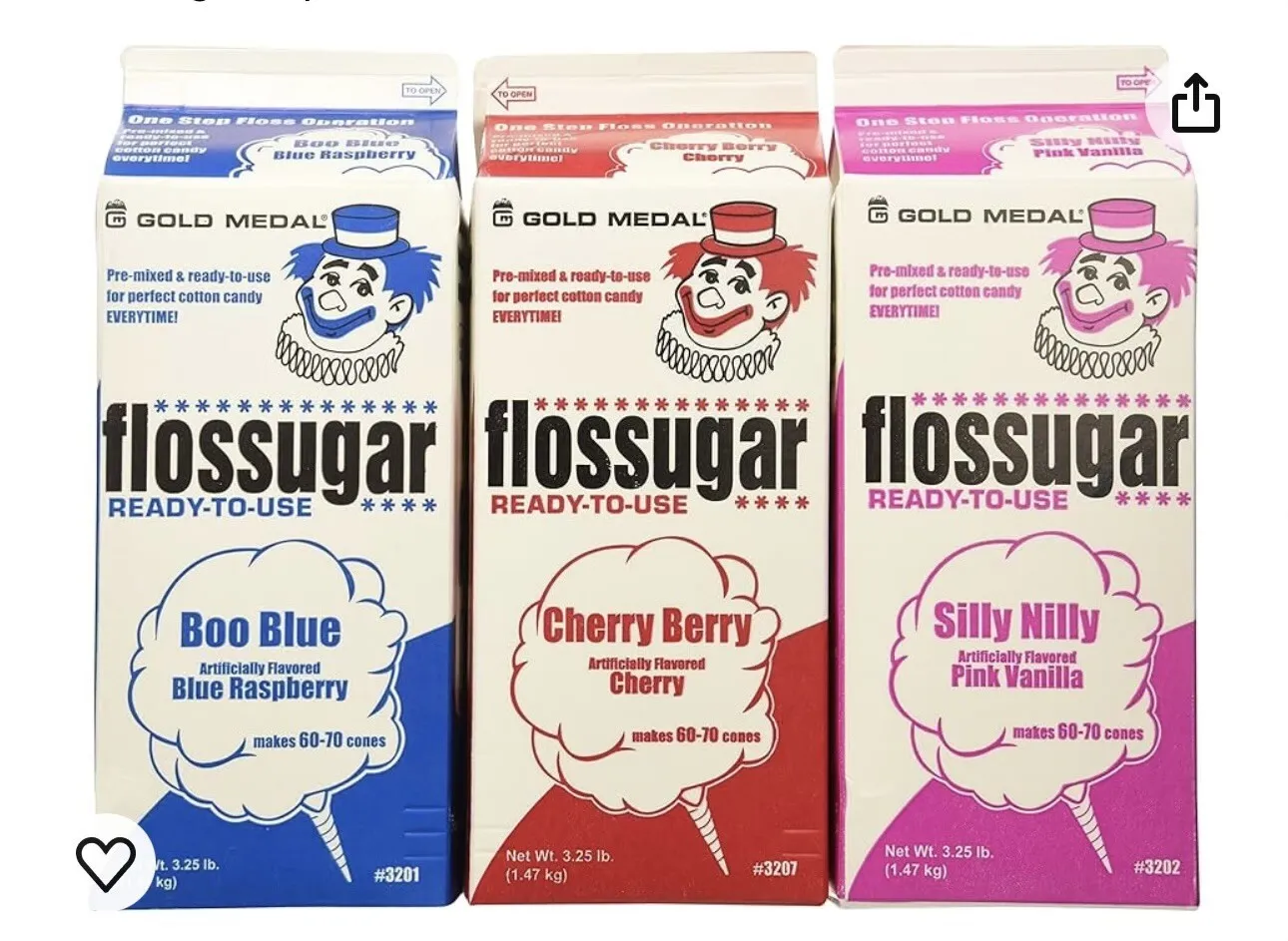 Cotton Candy Floss Sugar