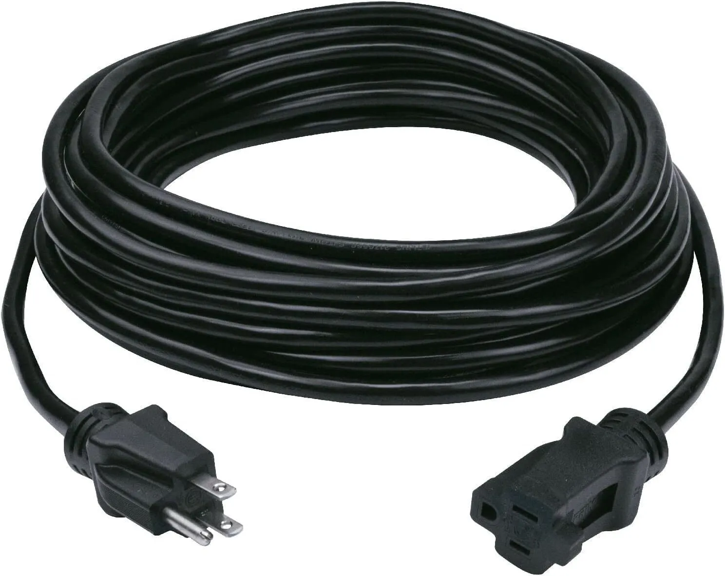 50' - 14/3 Molded Edison - Black