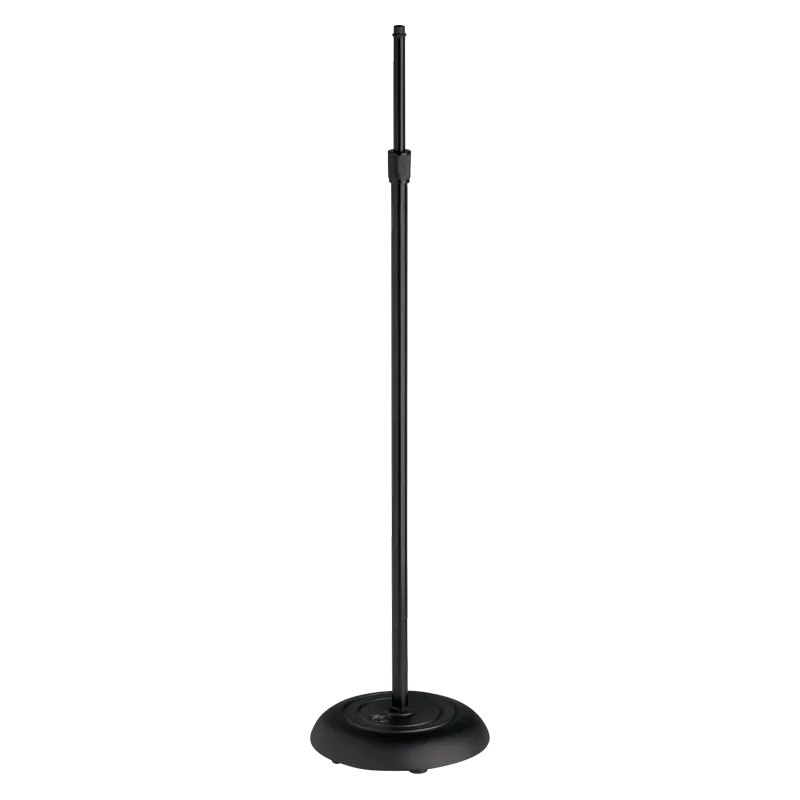 AtlasIED MS-10CE Round Base Mic Stand - Ebony