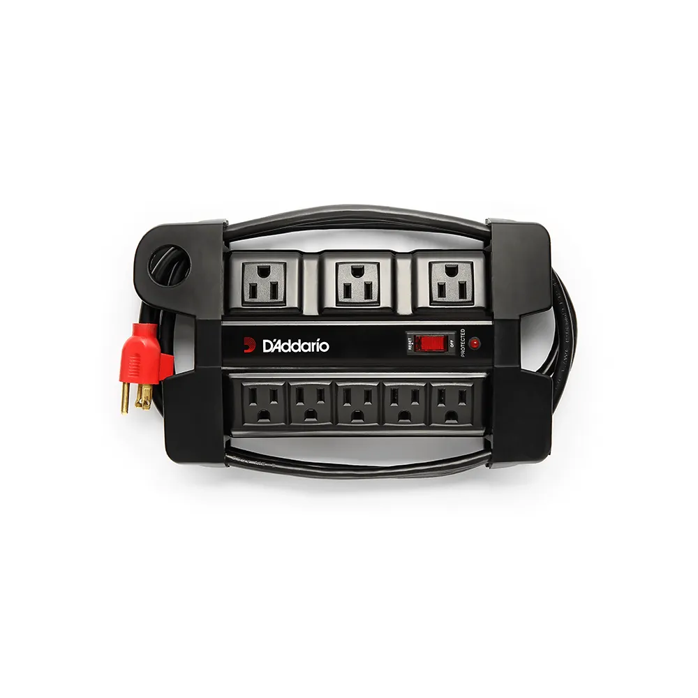 D'Addario Tour-Grade Power Base 8 Outlet