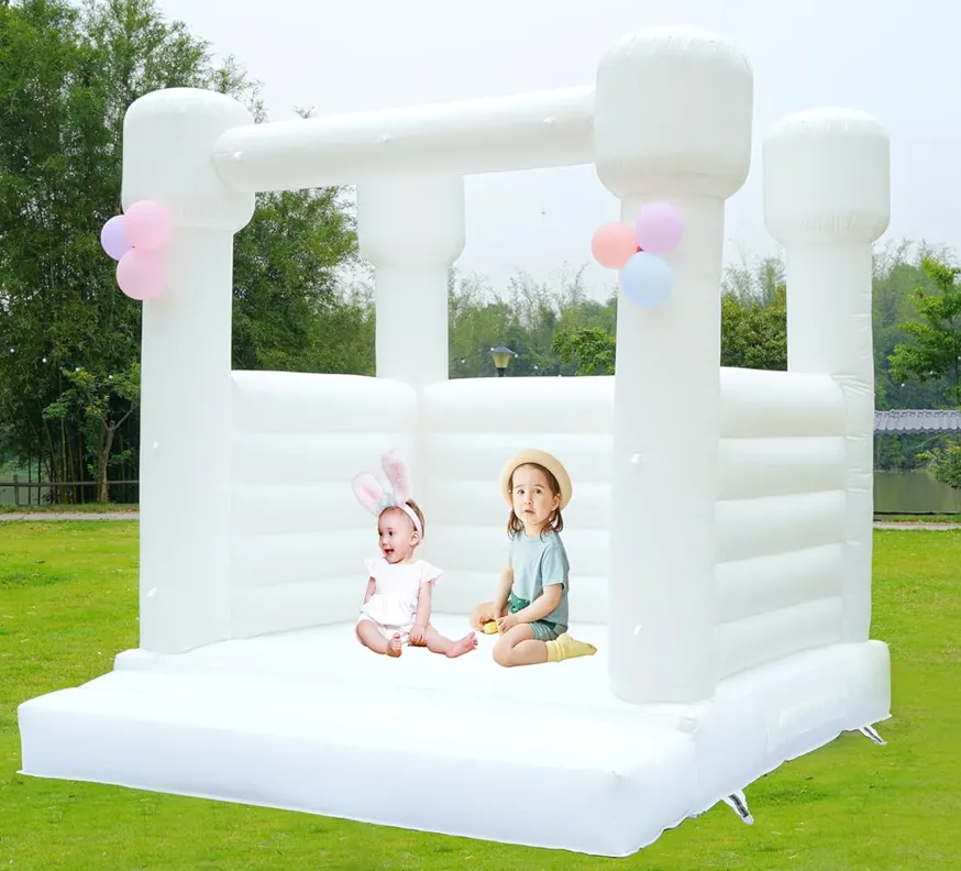 Petite Bounce House 8x8 ( White)