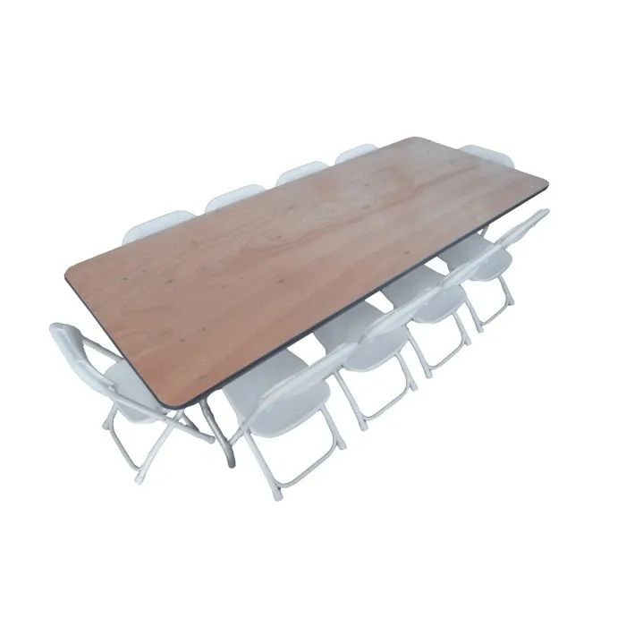 Rectangle Wooden Foldable Kids Table (6ft)