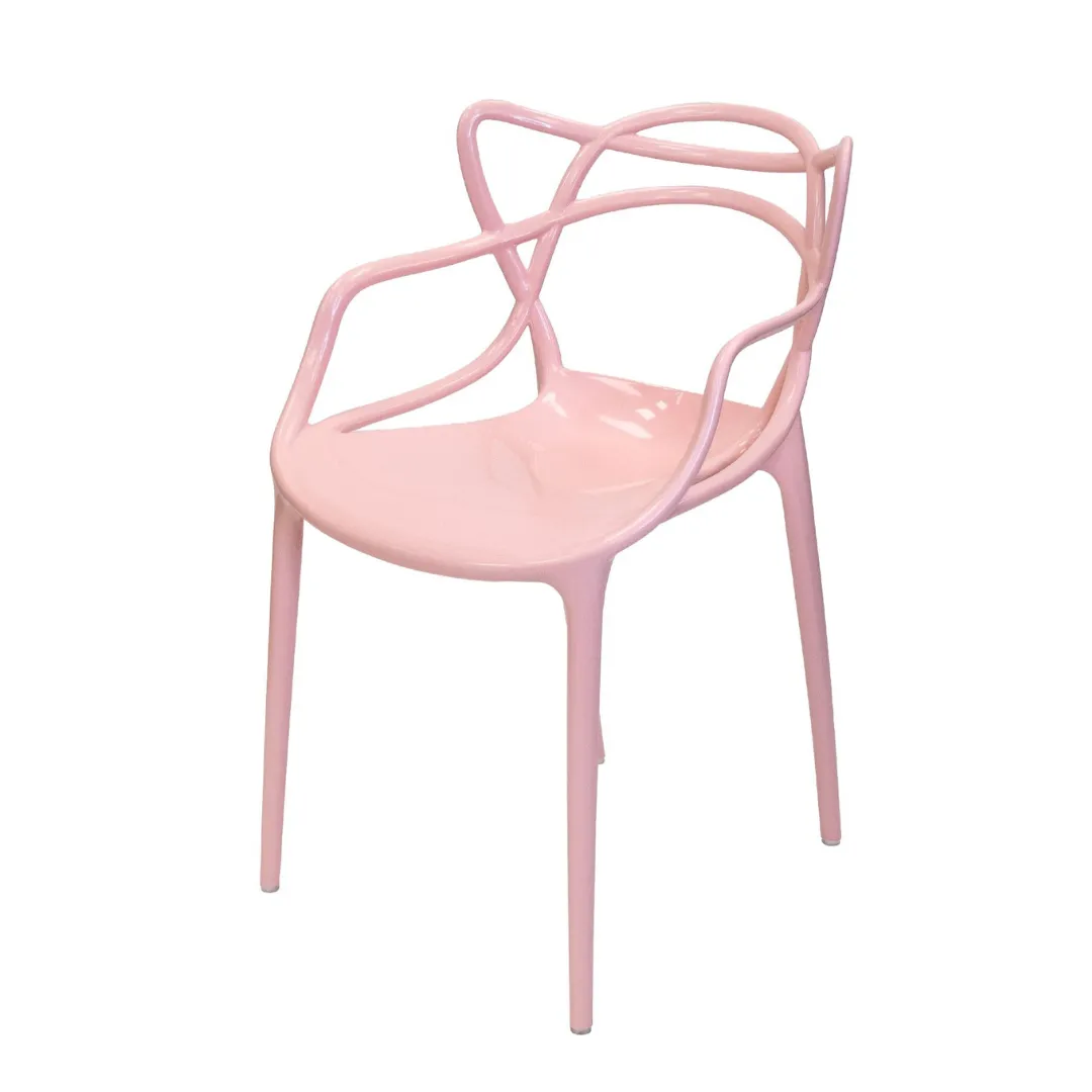 Pink Swirl Kids Chair 