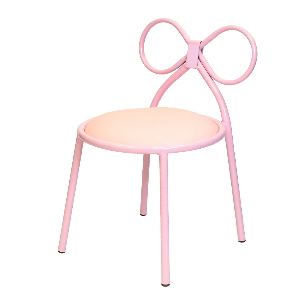 Pink Bow Chair 