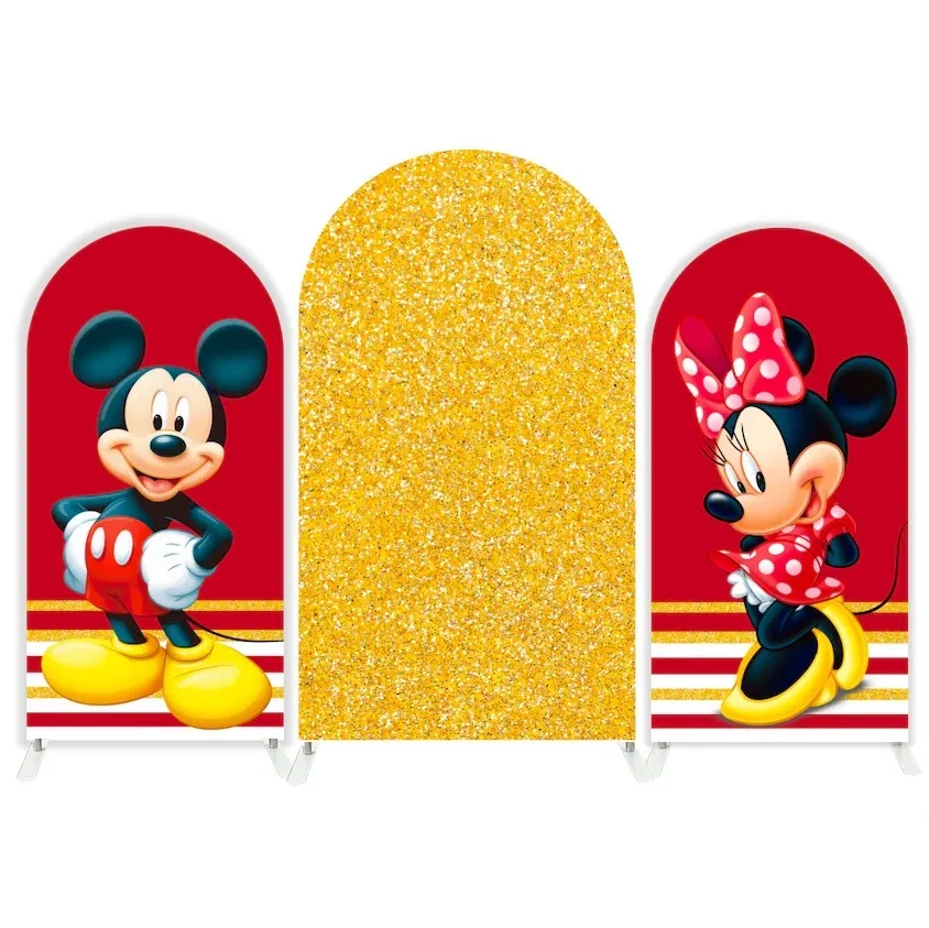 Mickey and Minnie Mouse