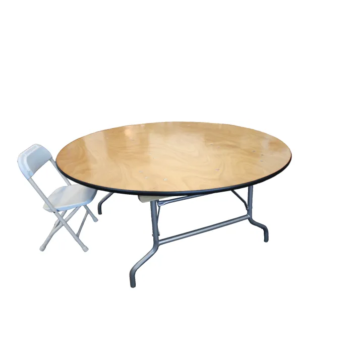 Round Kids Foldable Table (3ft)