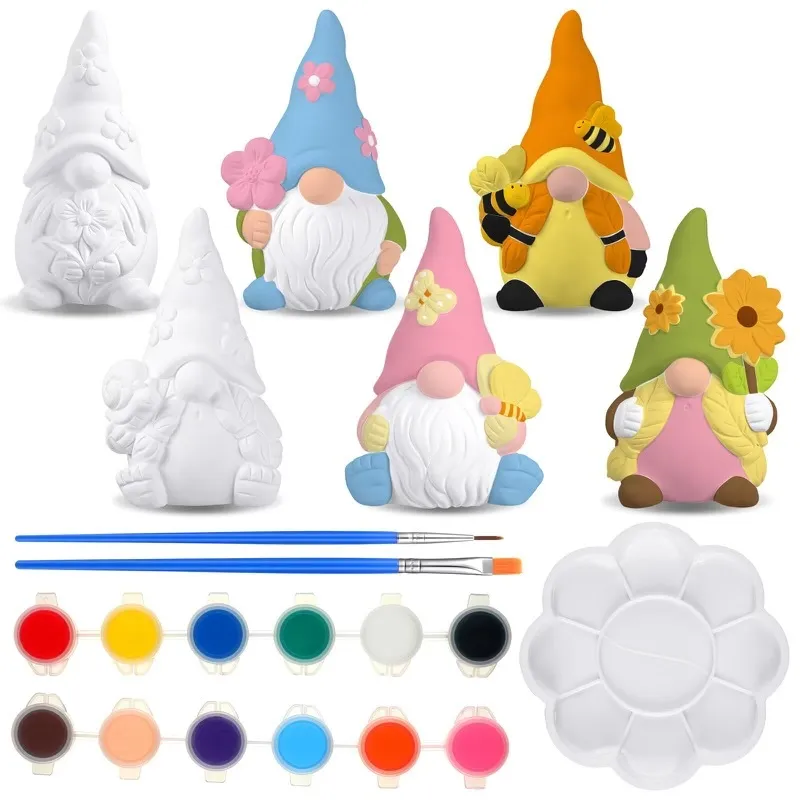 Ceramic Figurine Painting Station For 10 Children