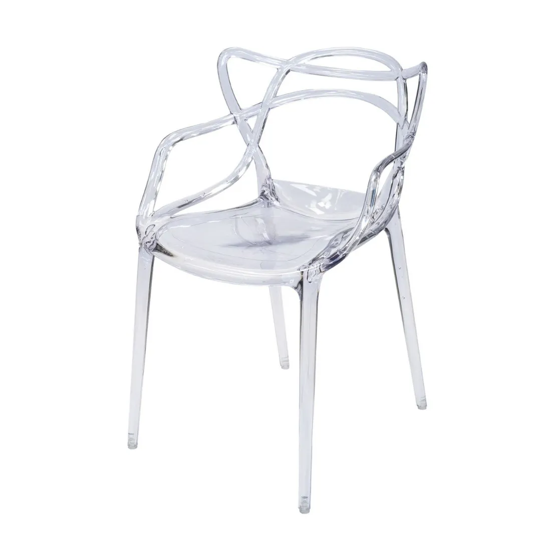  Clear Swirl Kids Chair