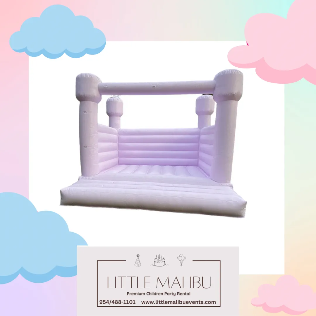 Purple Bounce House  12ft x 12ft x10ft