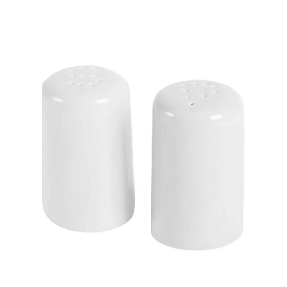 Set of Salt-Pepper Shakers White