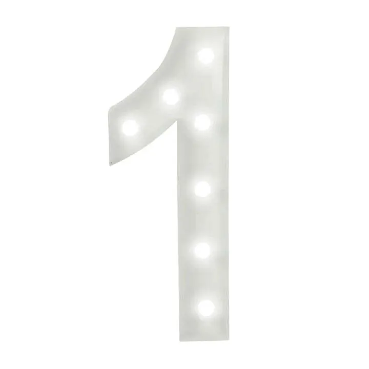  "1" Marquee Number (4ft)
