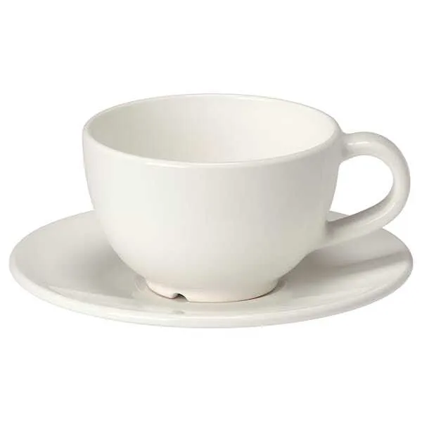Coffee Set (Cup & Saucer) White