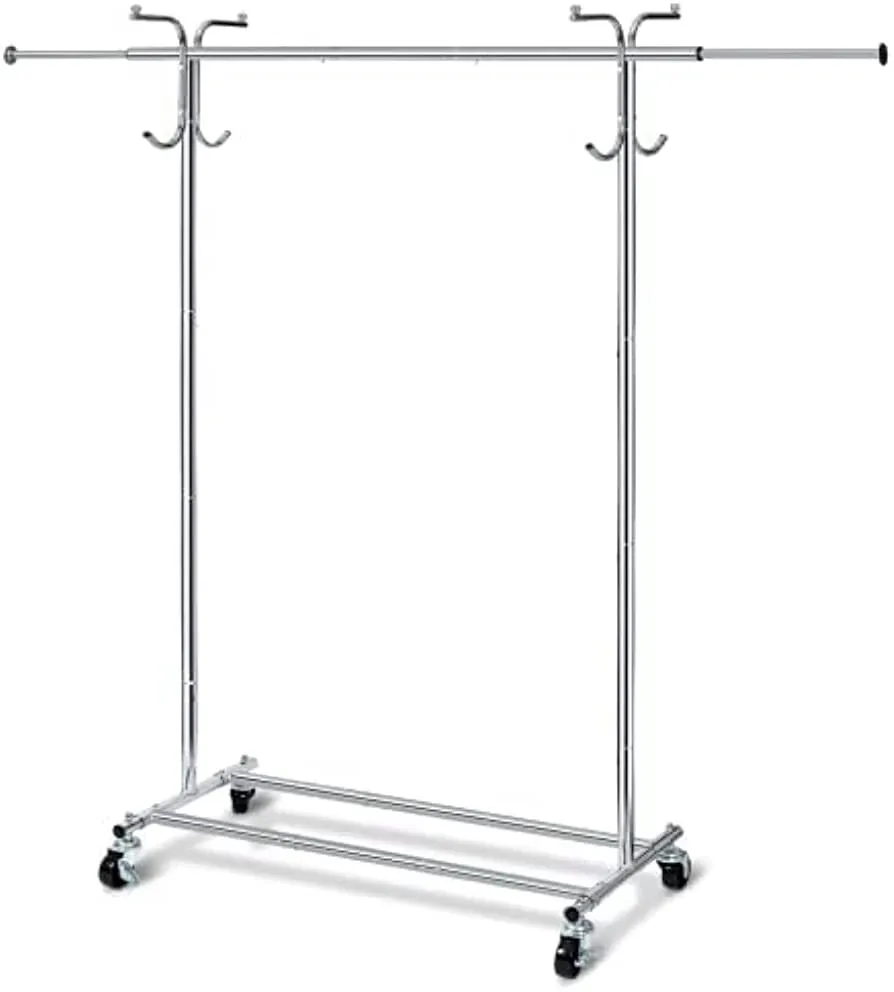 Coat Racks 66" (Chrome finish) on wheels