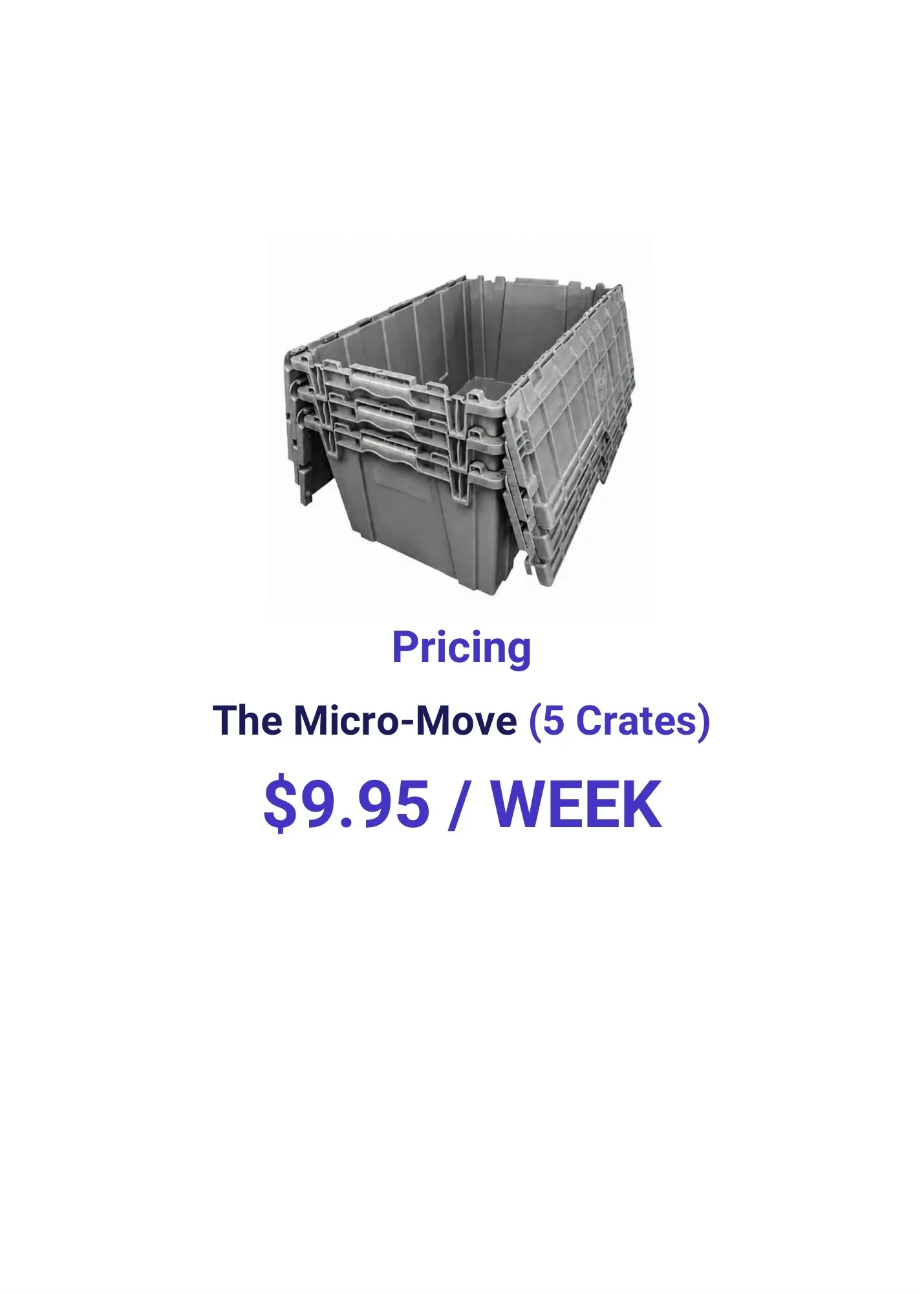 The Micro-Move (5 Crates) 