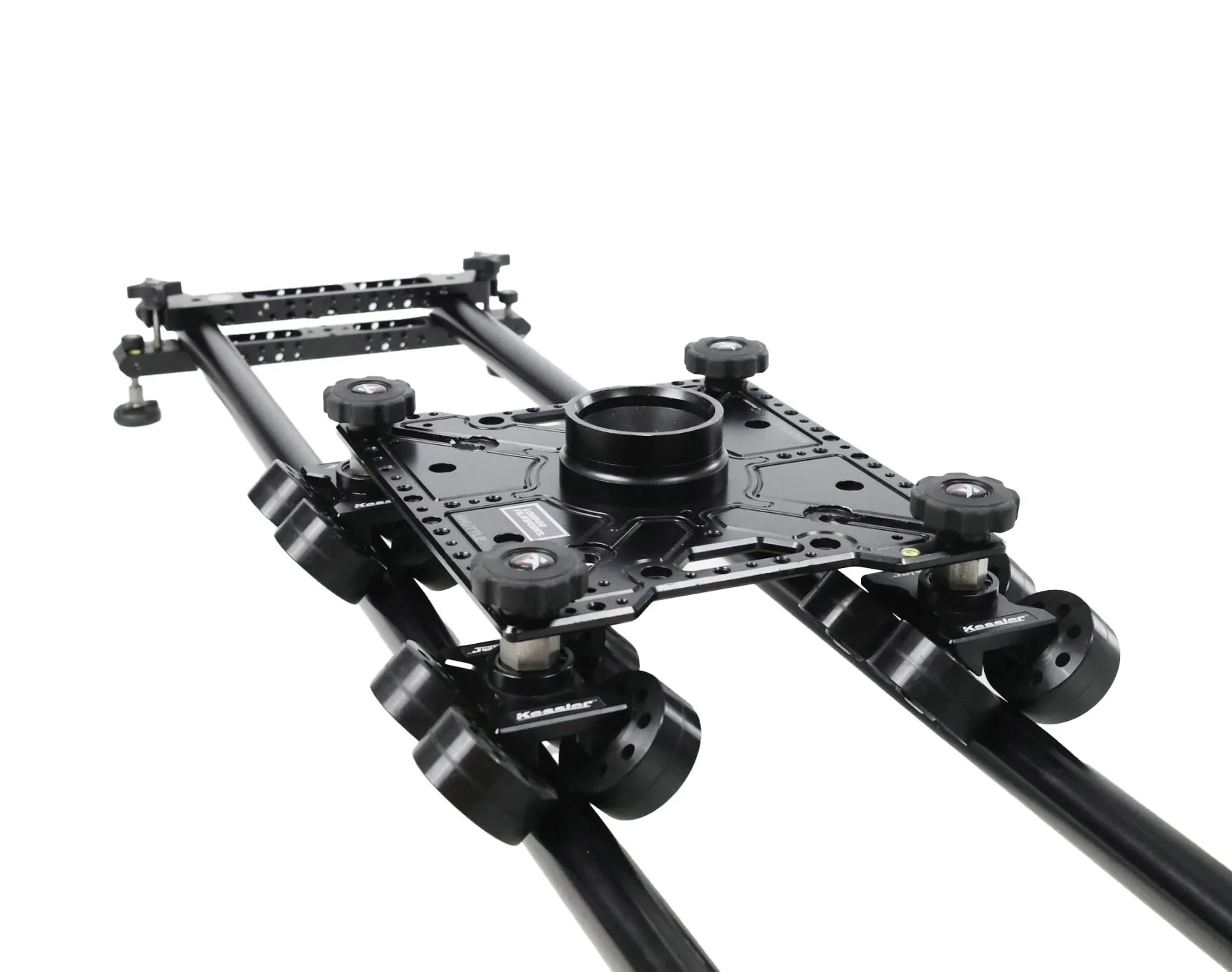Kessler Shuttle Dolly 100mm Bowl + 1.5m Steel Rails