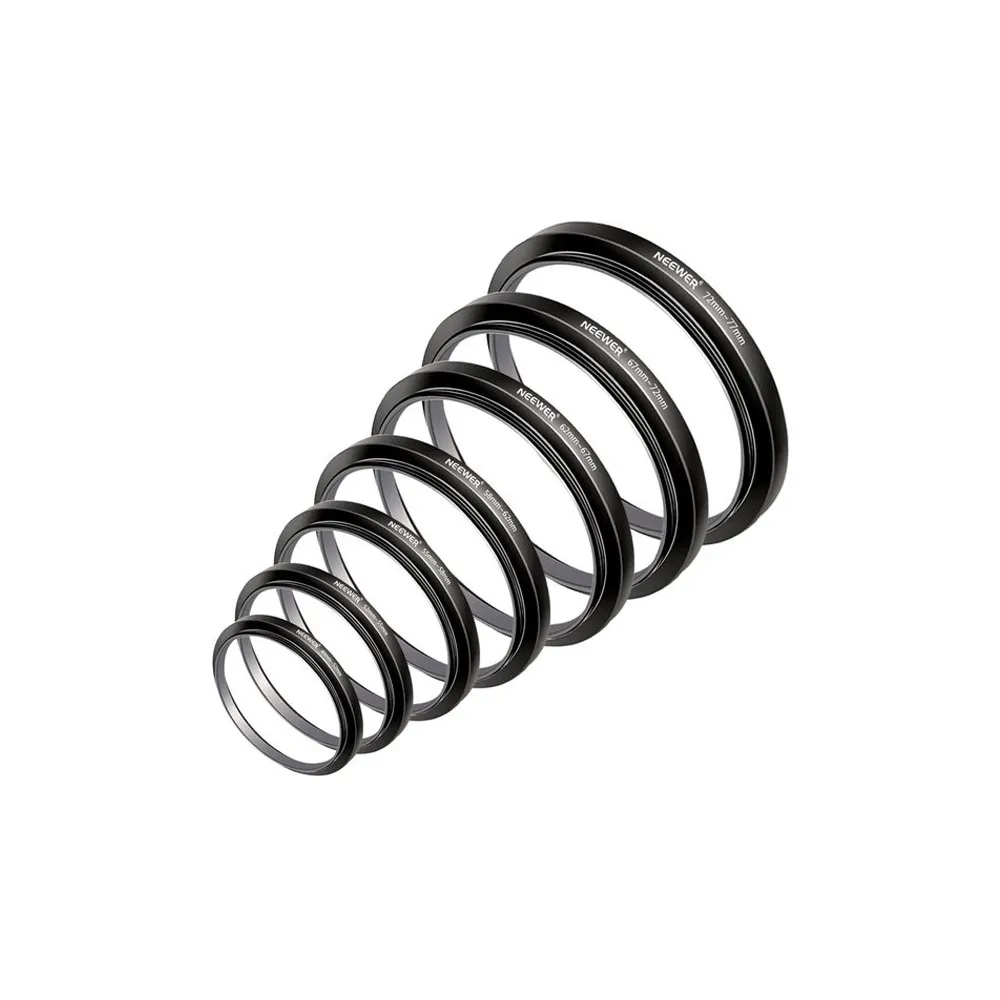 Step-Up Ring Set – 49 → 77mm