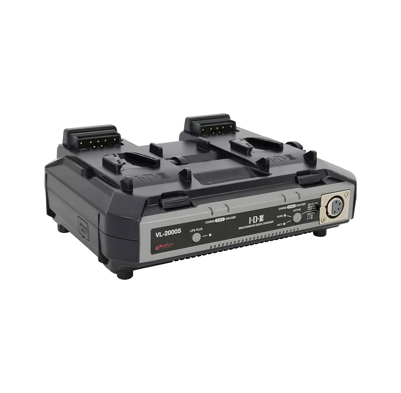 IDX VL-2000S 2 Ch. V-Mount Simultaneous Fast Charger