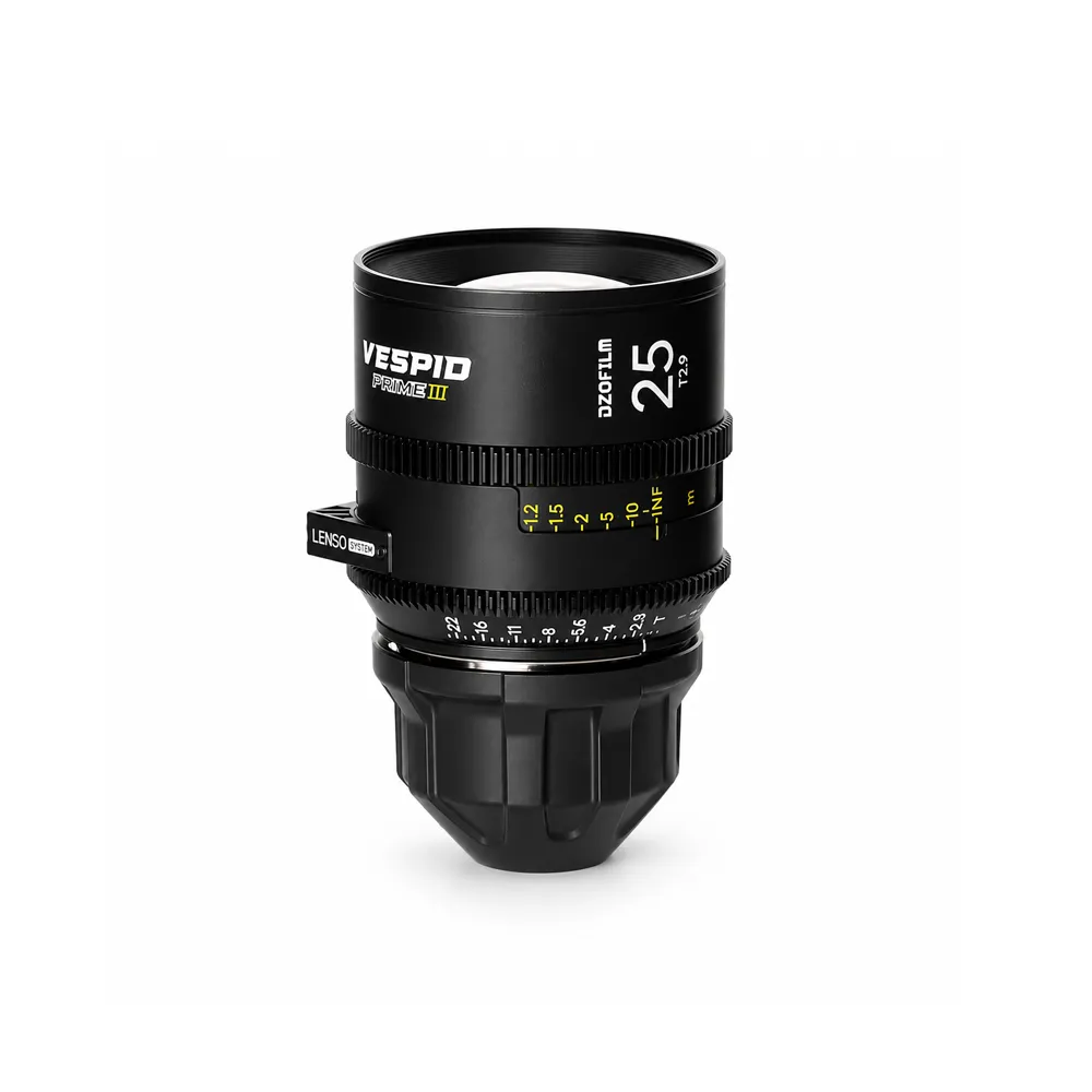DZOFilm Vespid Prime 25mm T2.1 – PL / EF Mount