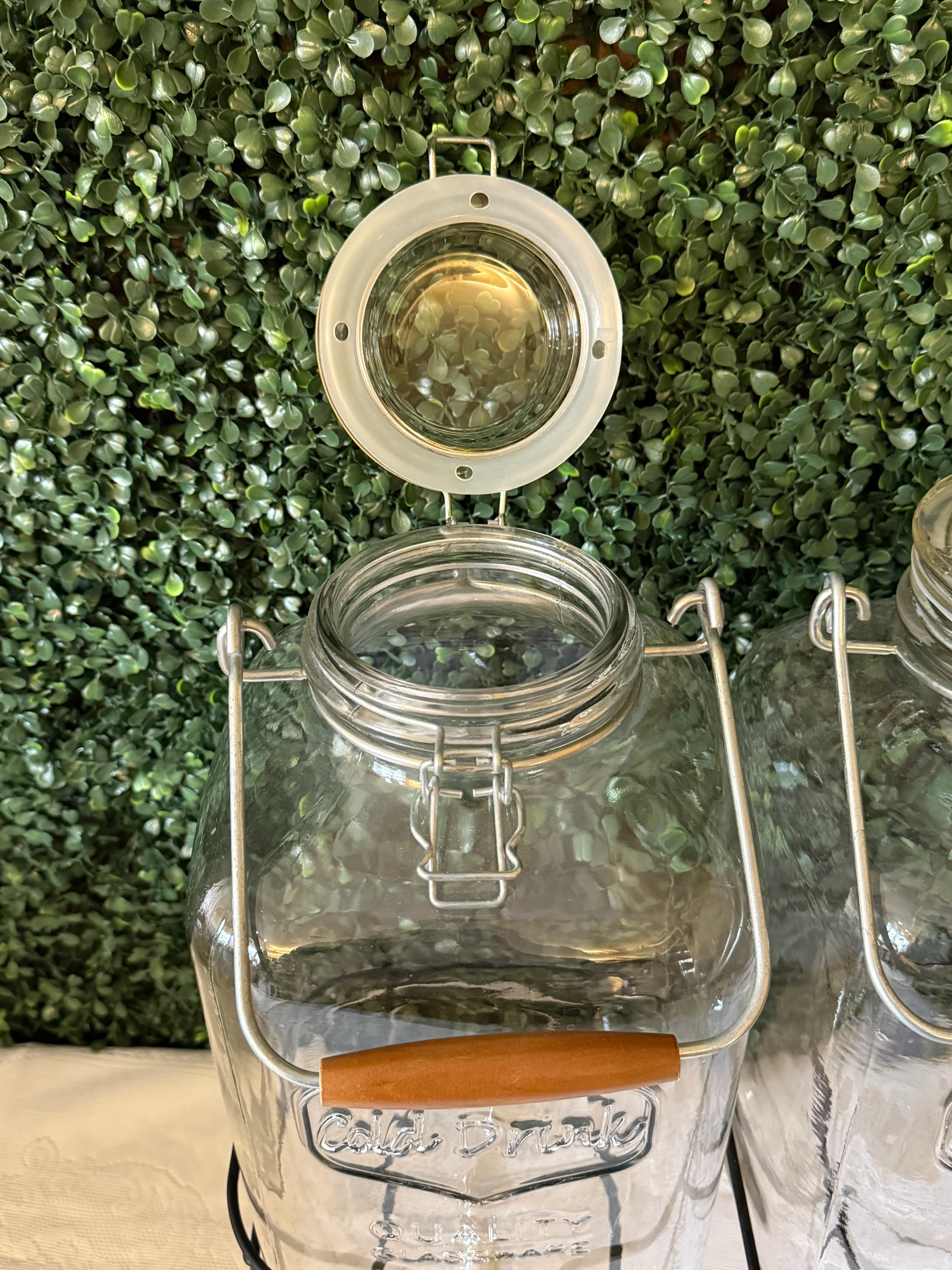 Dual Drink Dispenser with Stand