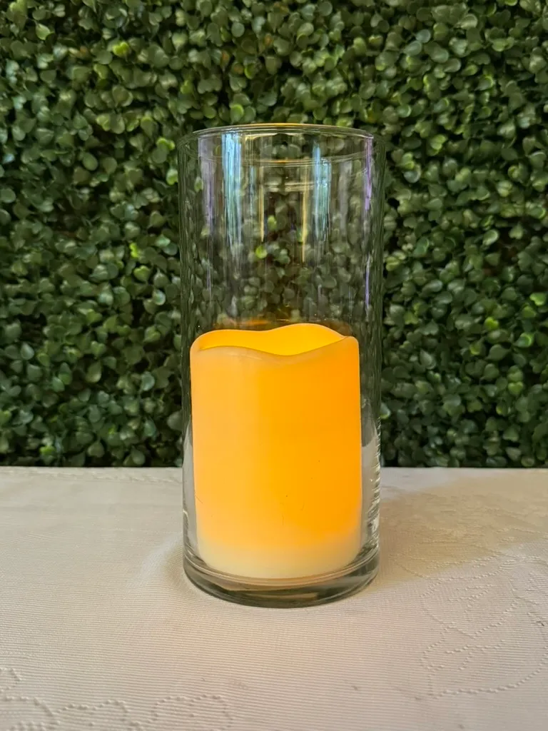 9" Hurricane Vases