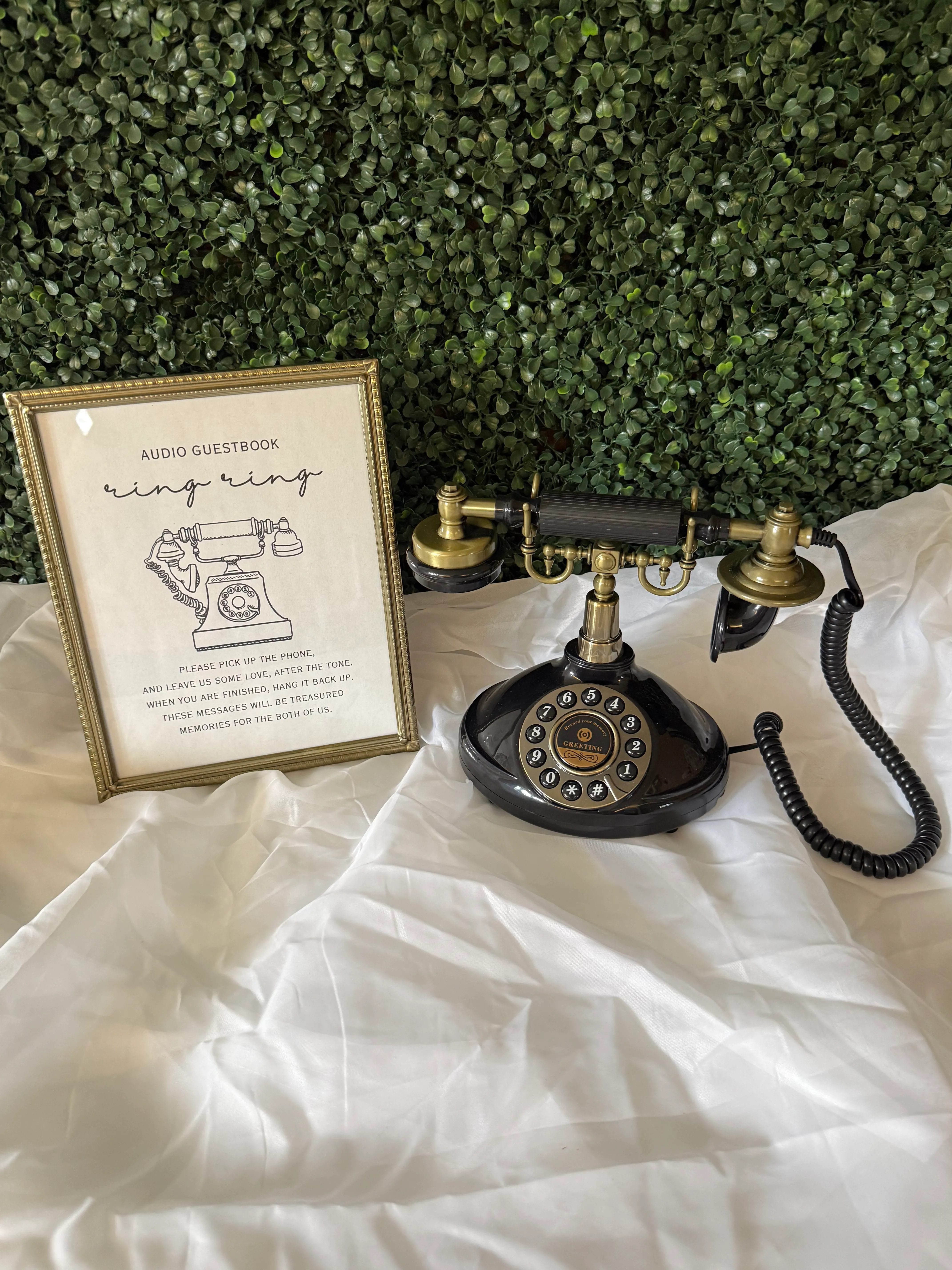 Audio Guestbook & Sign