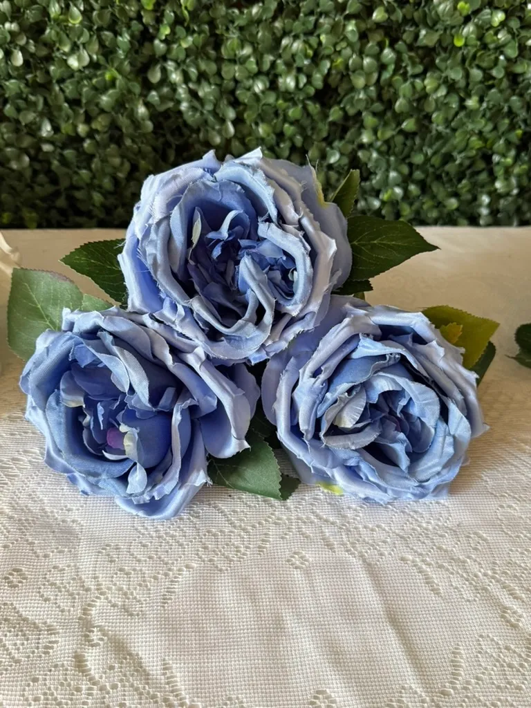 Blue & White Floral Add On