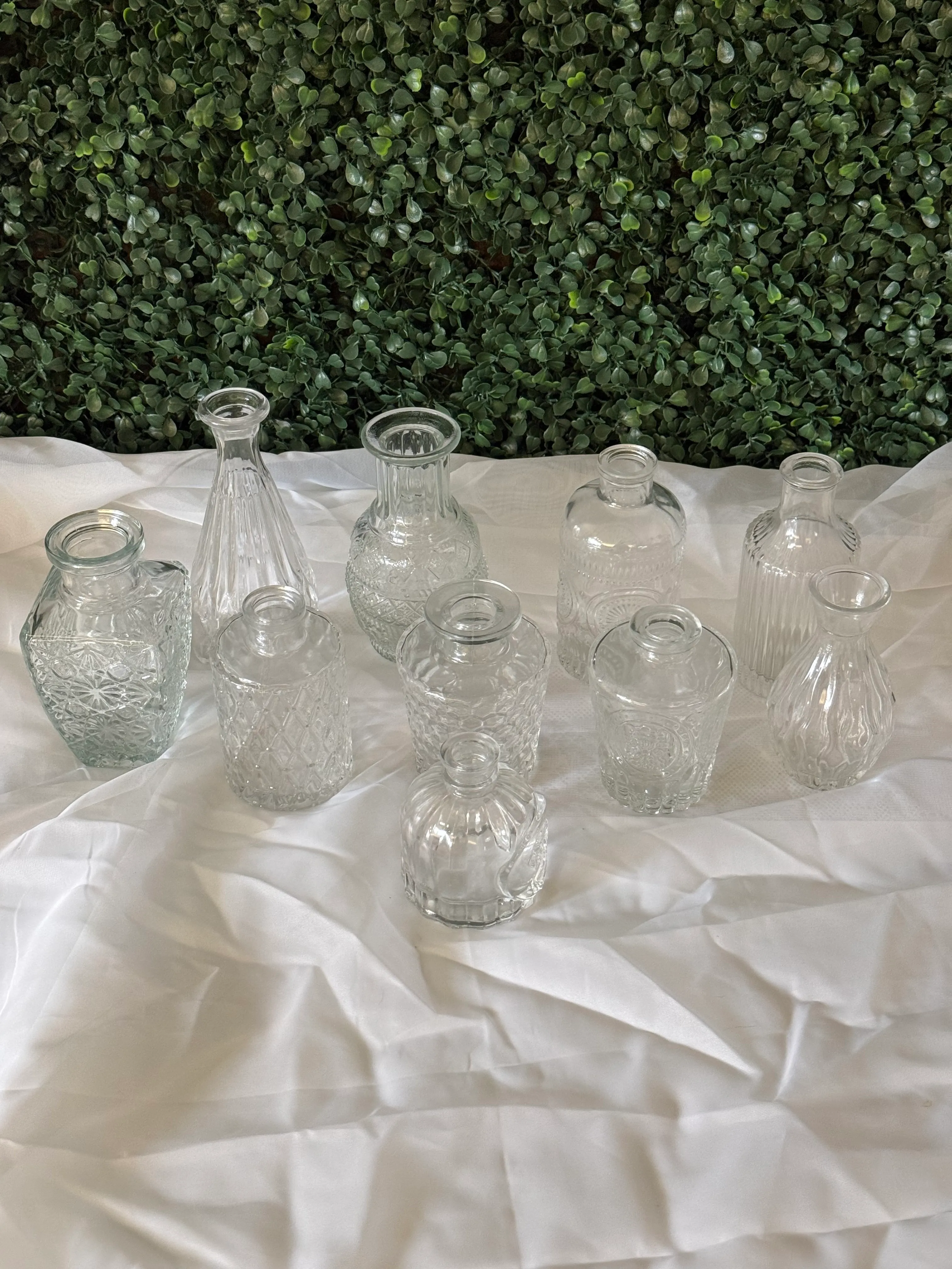Clear Bud Vases