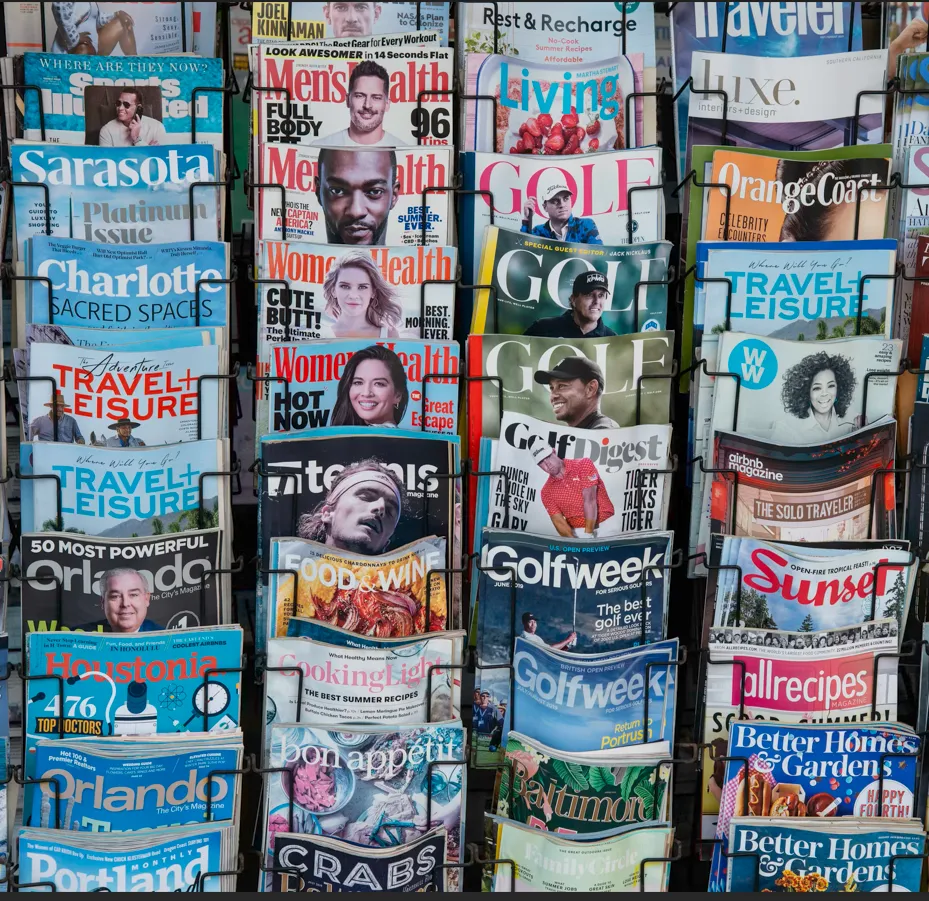 Magazines, Bibles, & Other Books 