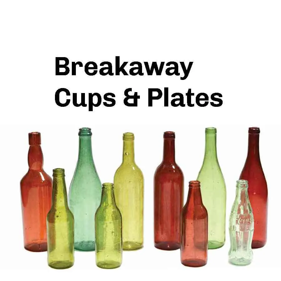 Breakaway Cups & Plates