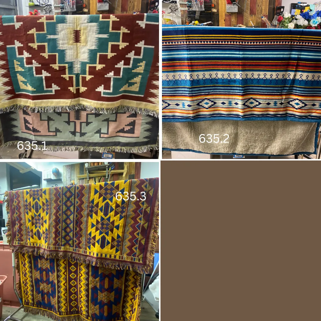 Multicolored Blankets