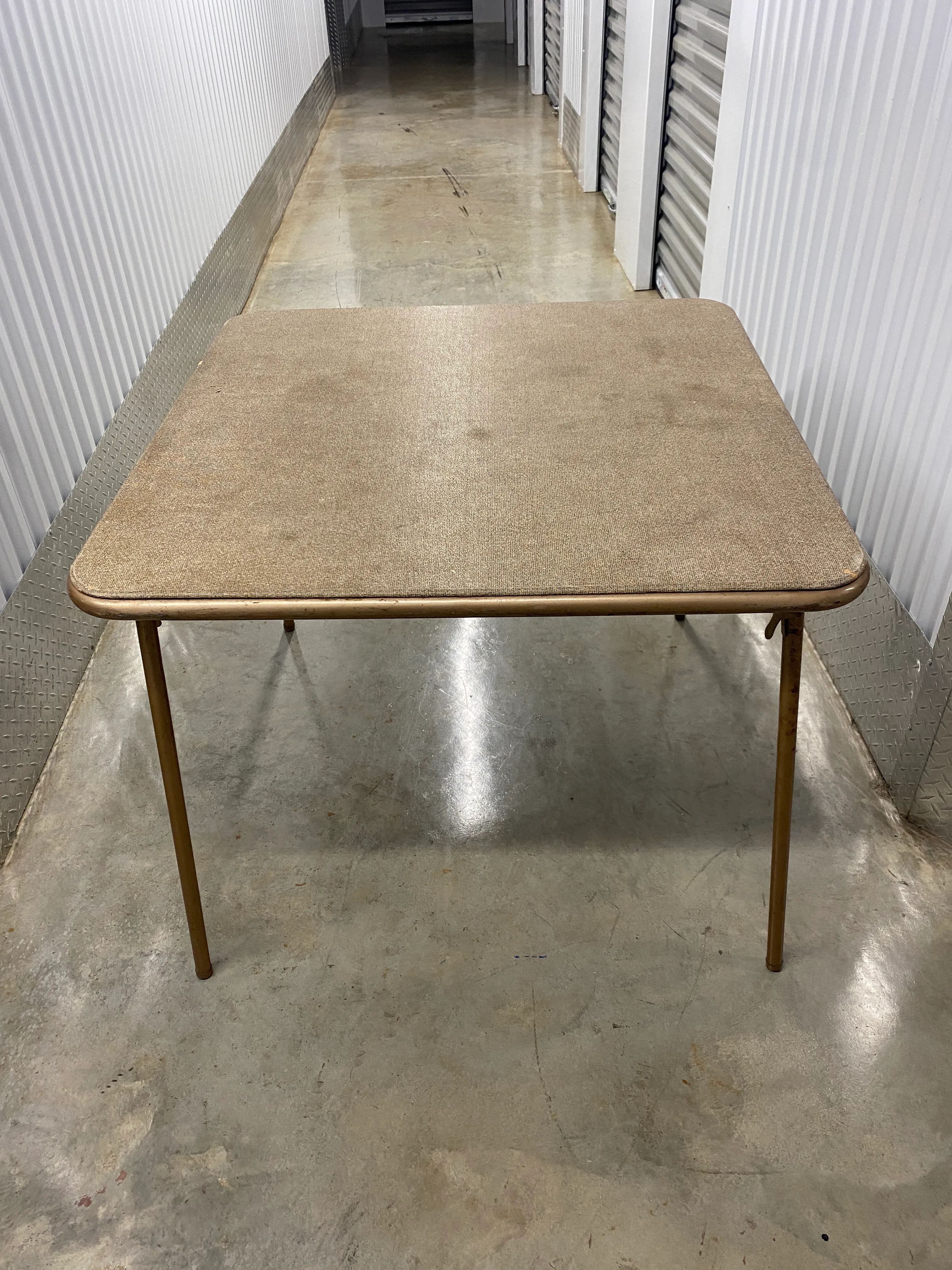 Vintage Square Folding Table 