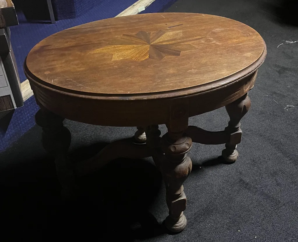 Oval Coffee Table