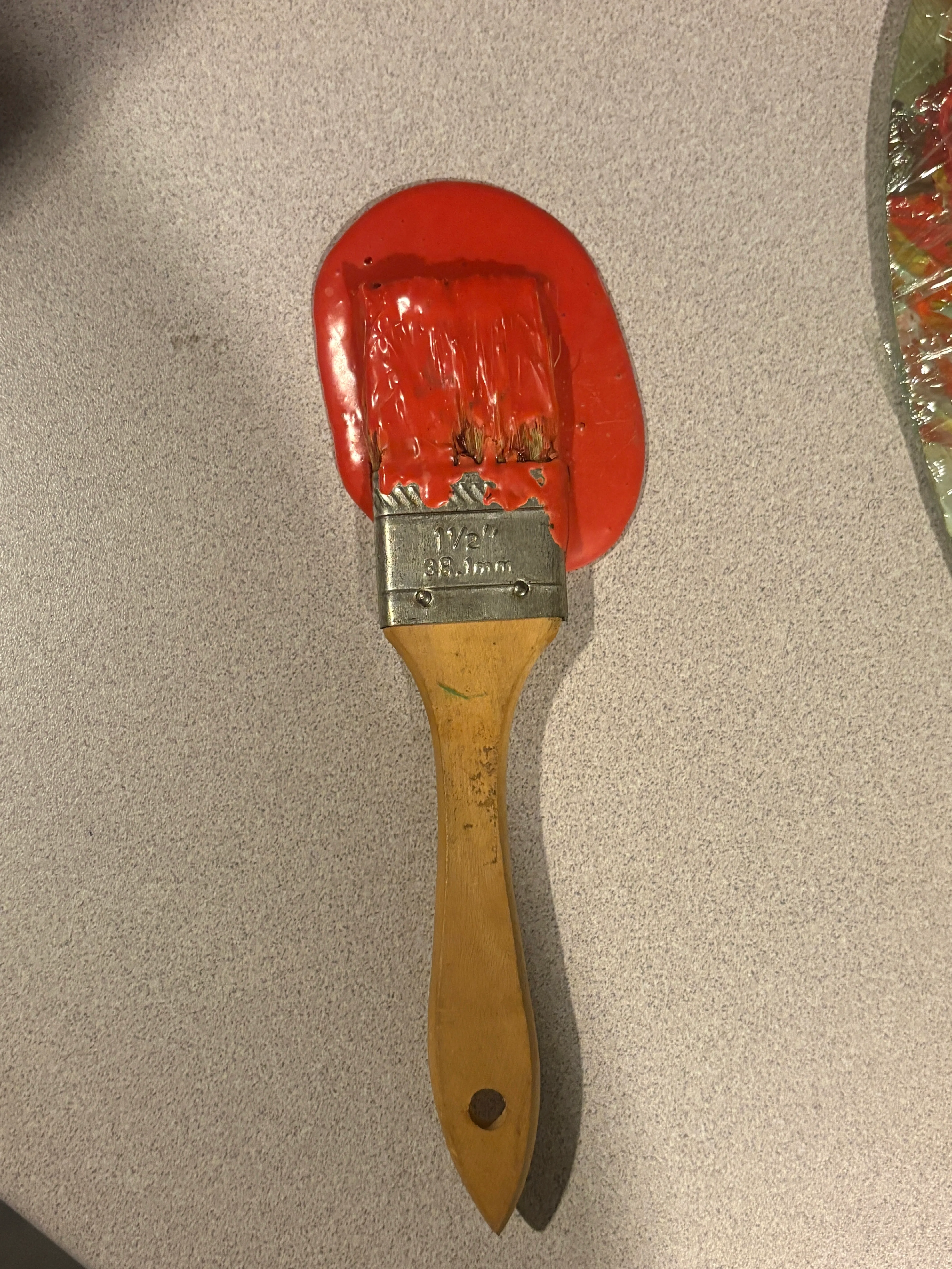 Paint Brush with Paint 