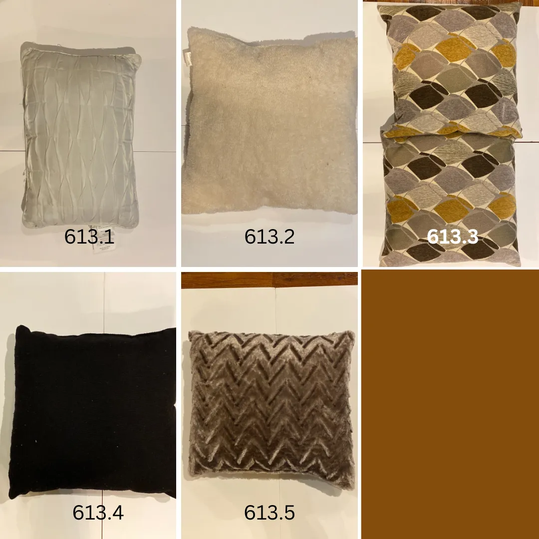 Black, White, Grey Pillows 