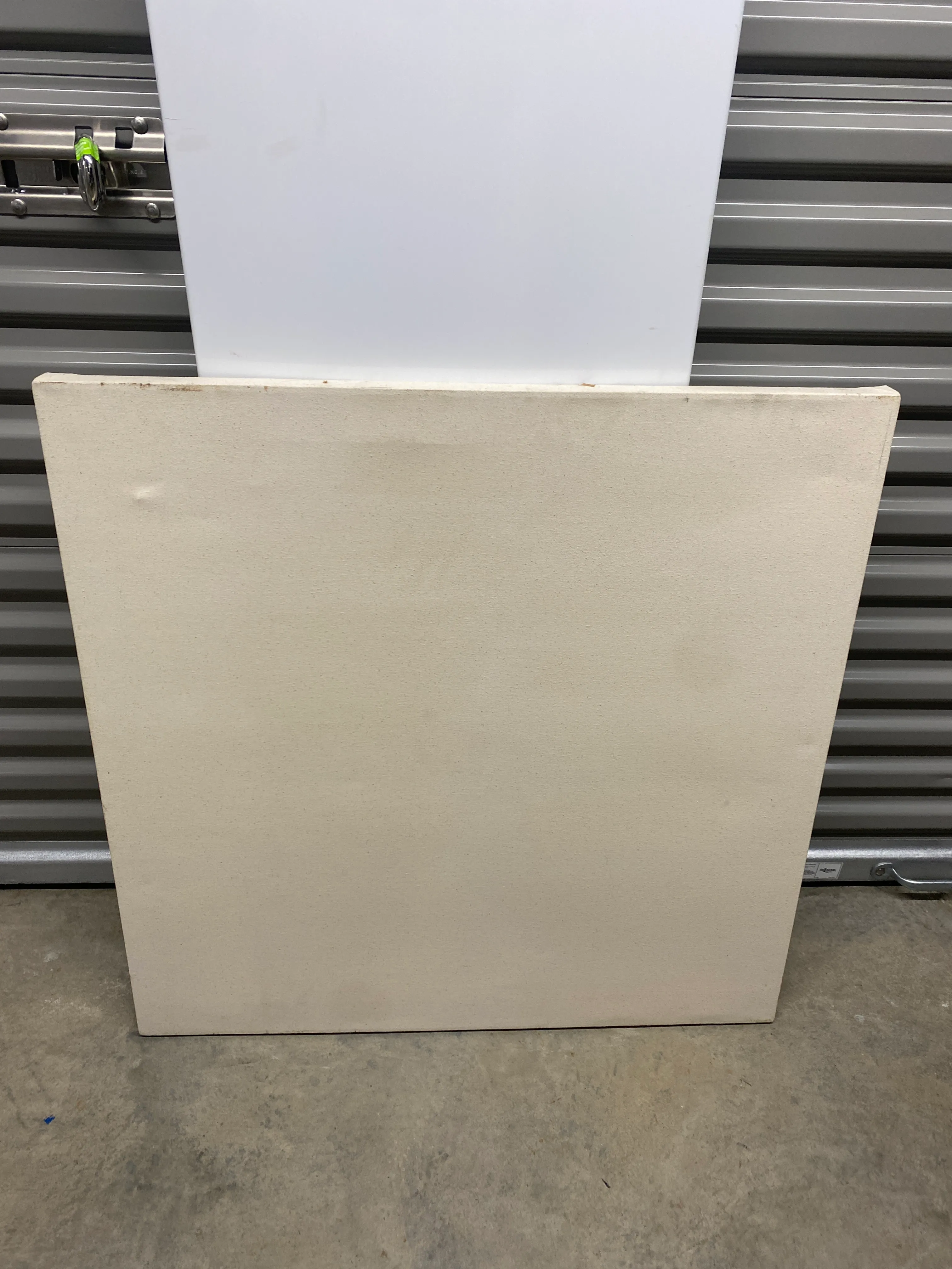 white canvas