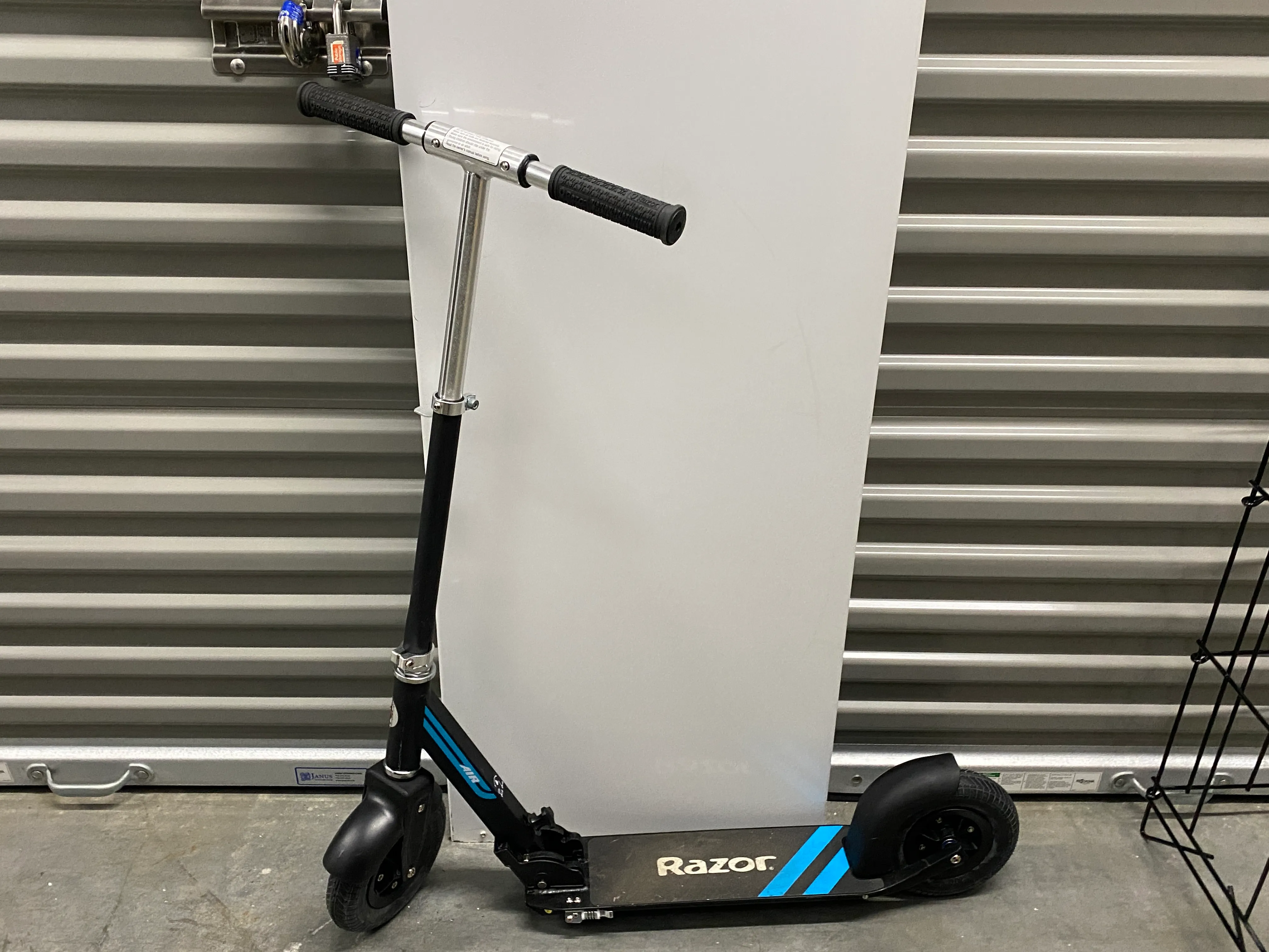 Black/Blue Adult Scooter