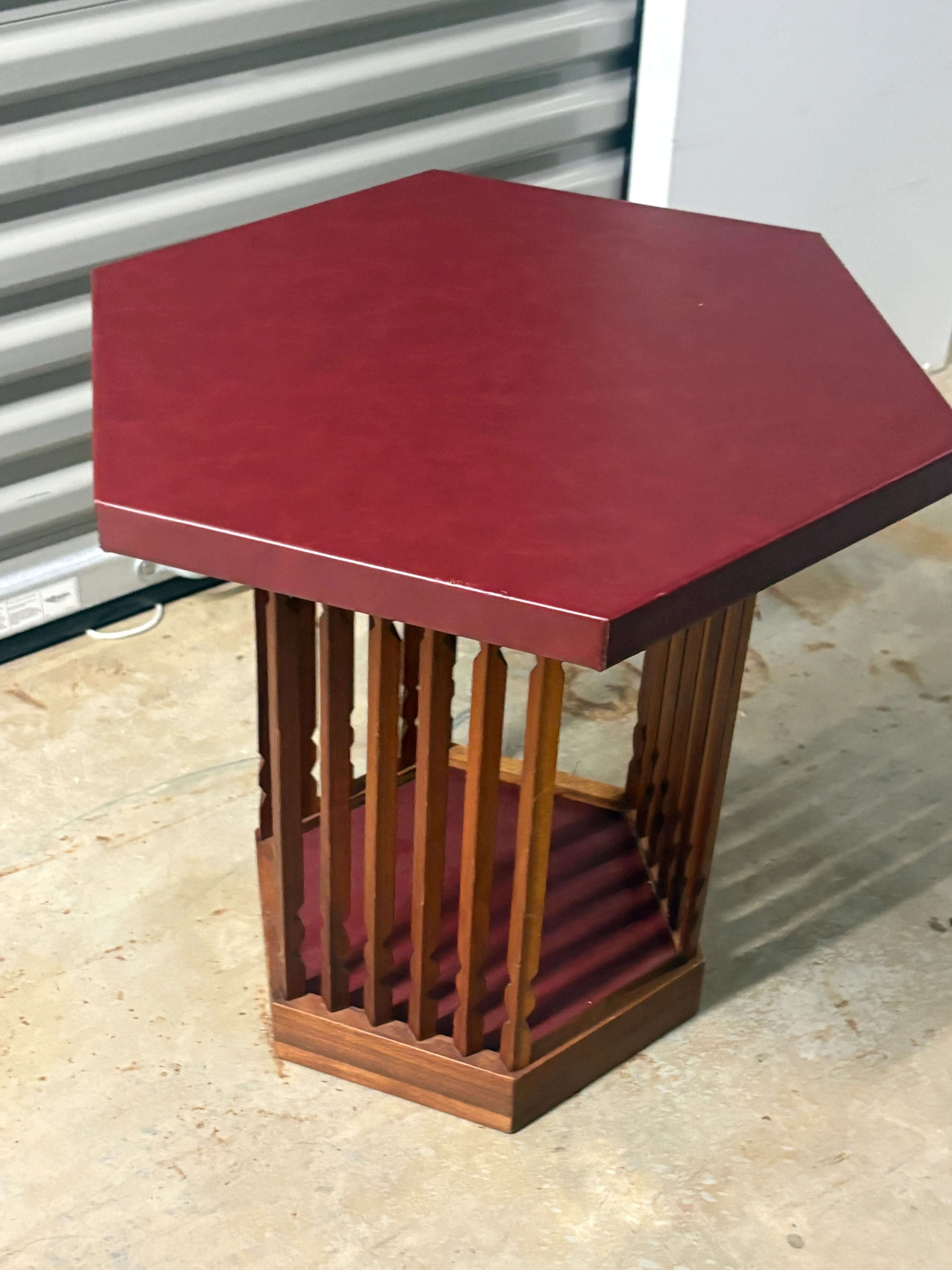Hexagon Side Table