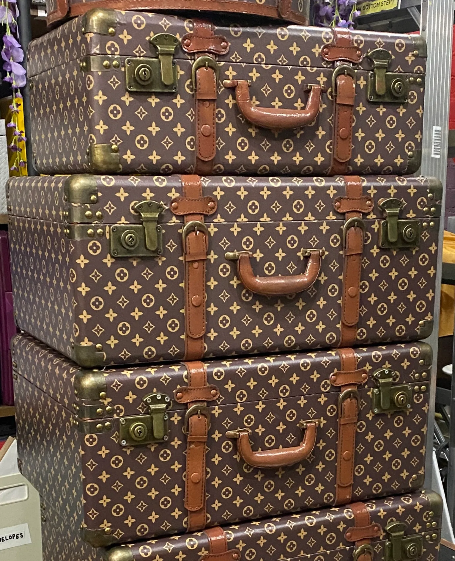 Set of LV Luggage, 2 large, 1 medium