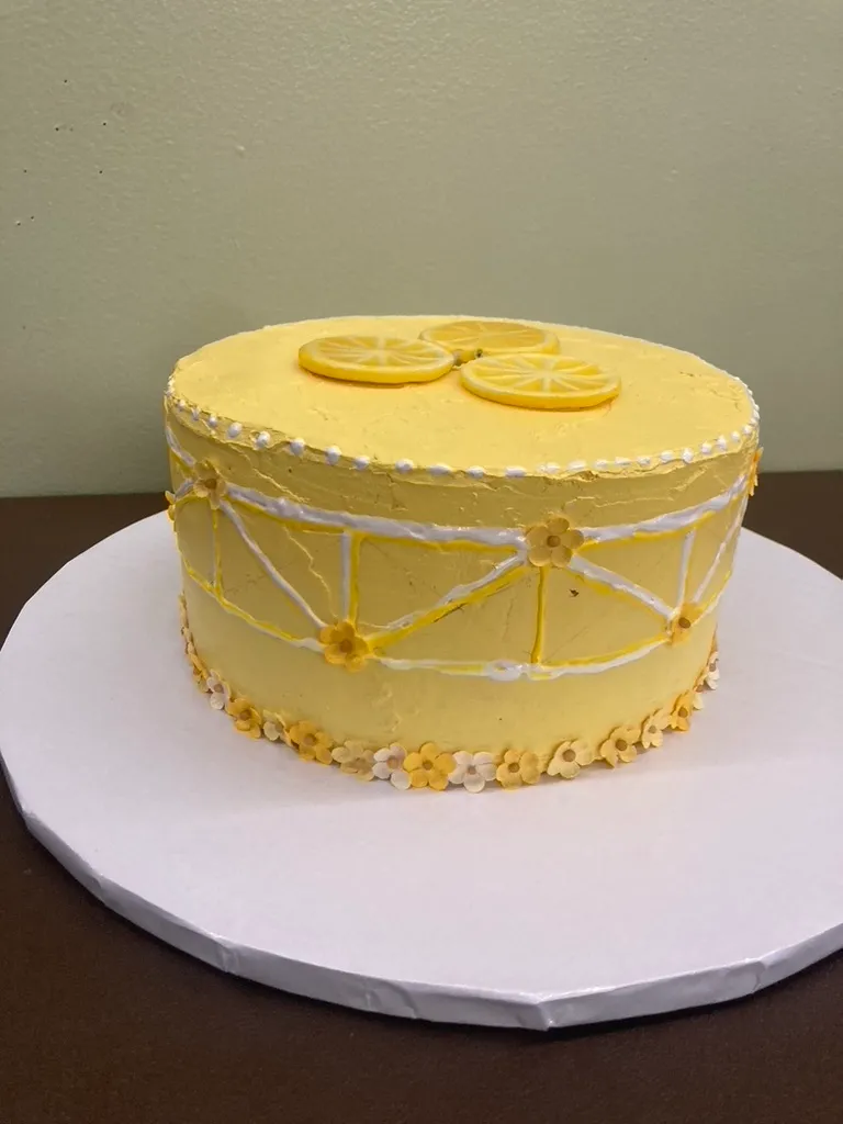 Yellow Lemon Cake 