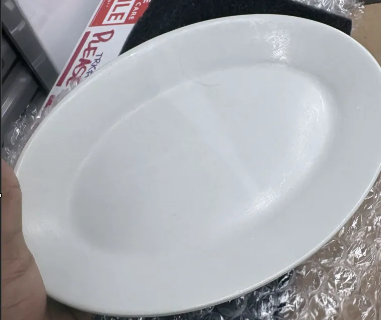 Breakaway Oval Plate 