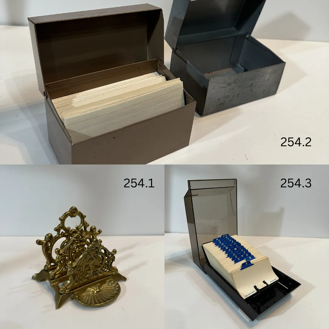 Card/Letter Holders