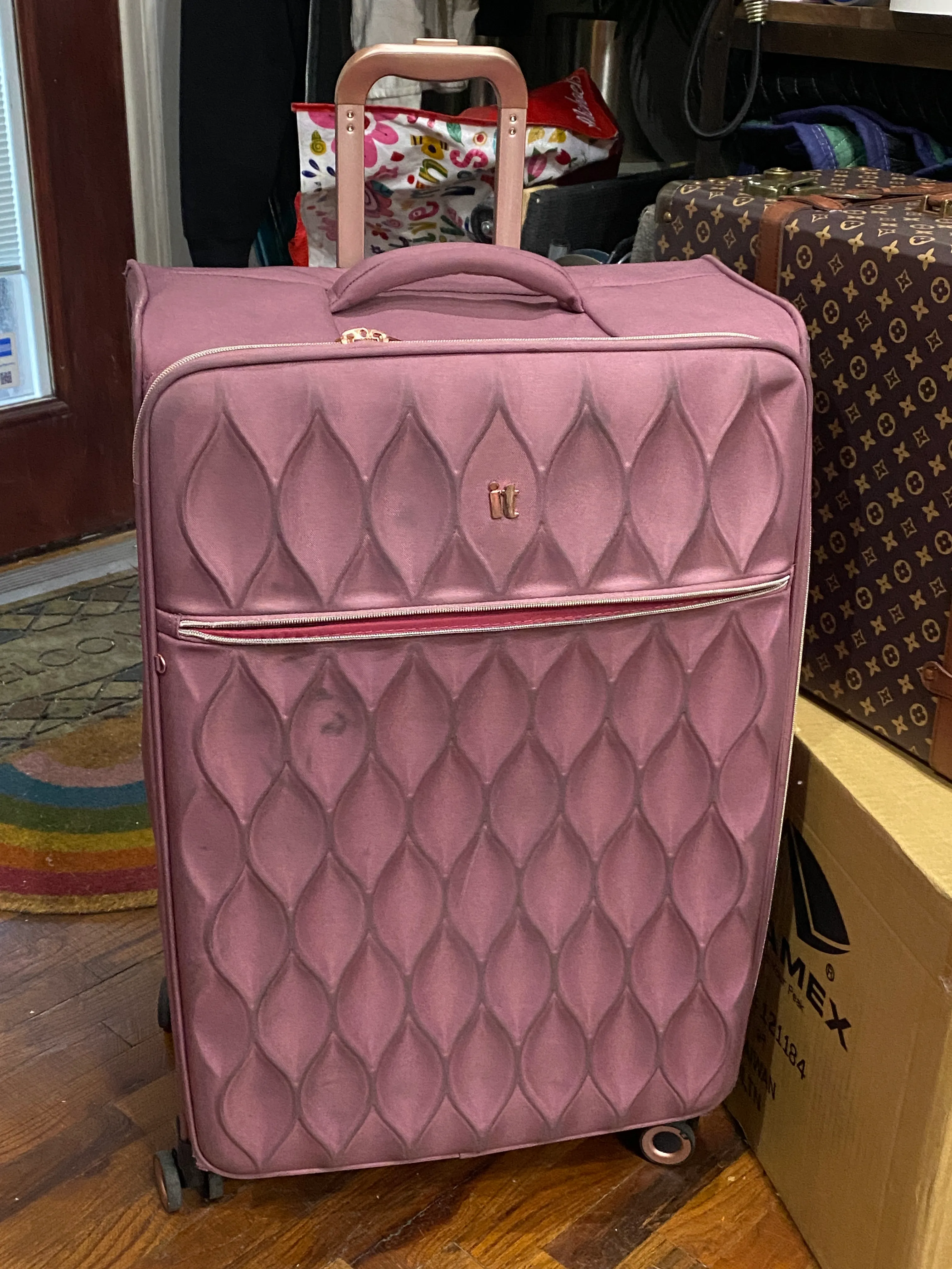 Large Pink Suitcase 