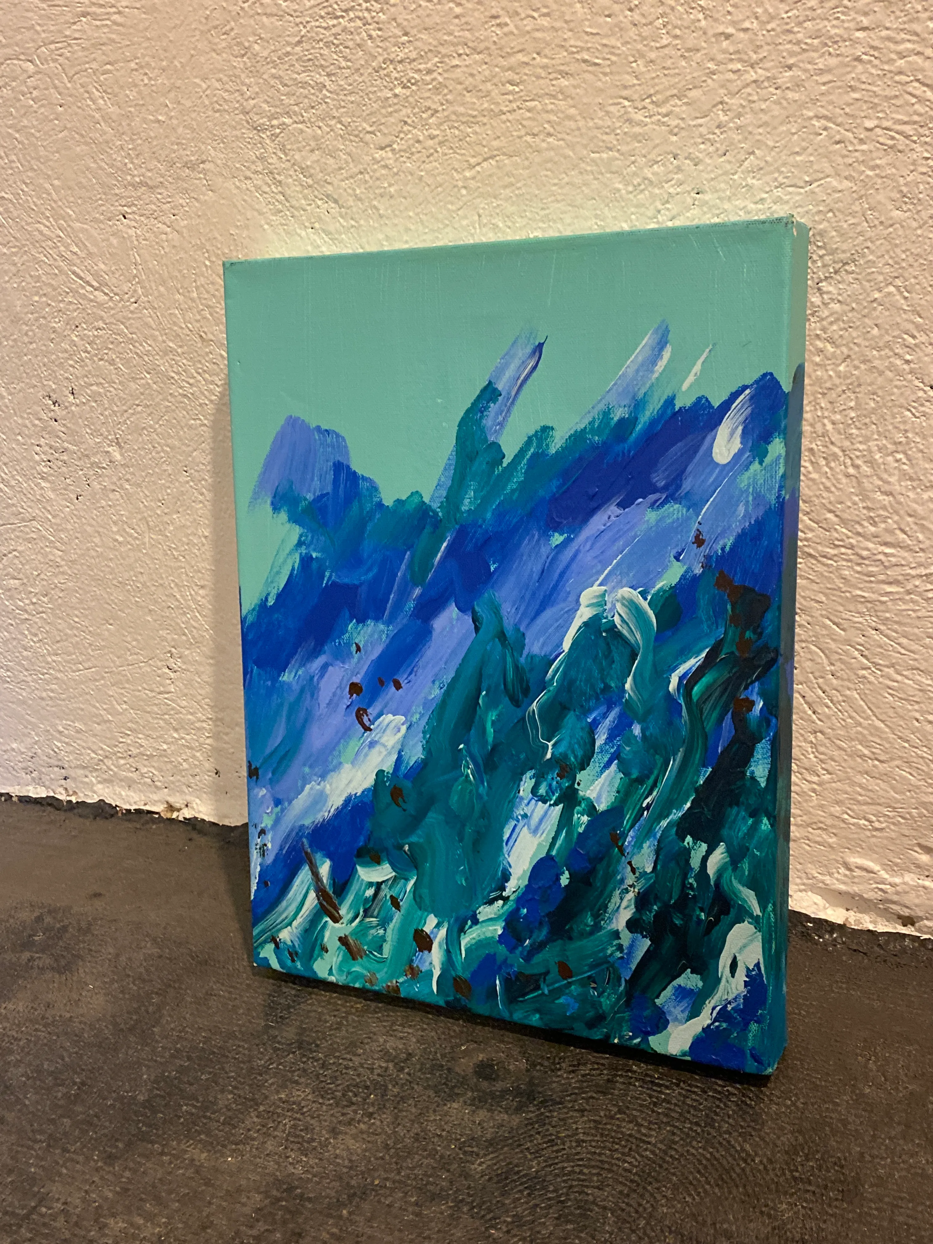 Blue Abstract Painting