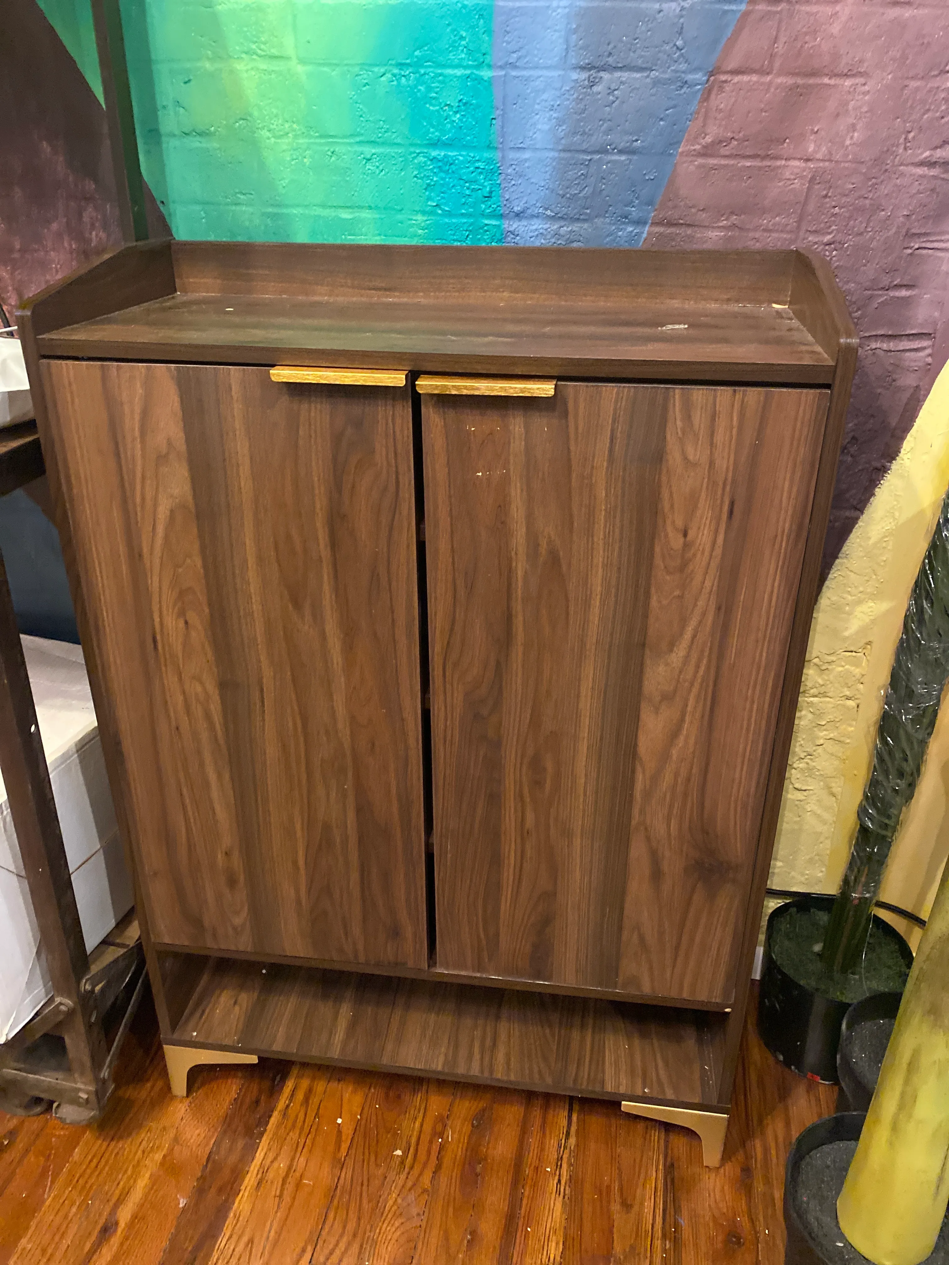 Tall Midcentury Storage Cabinets