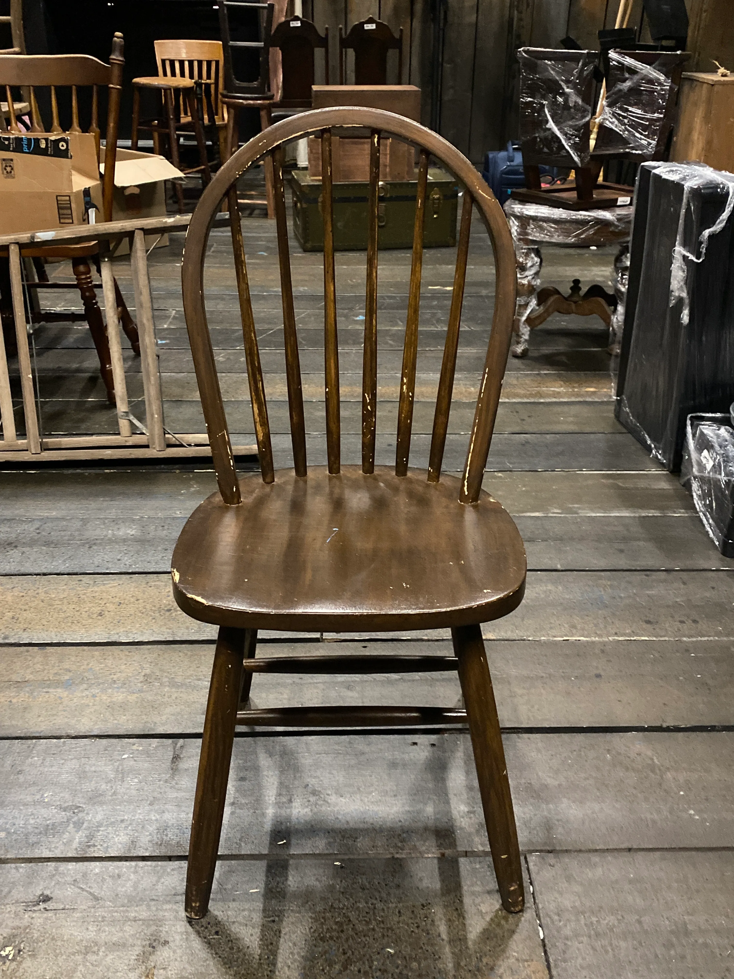 Dark Brown Windsor Chair